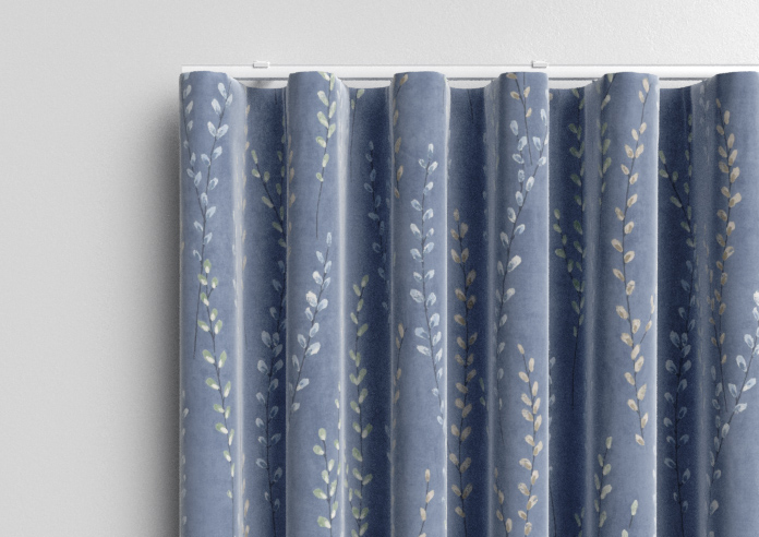 Willow Field, Indigo - Made to Measure Curtains - Image 13